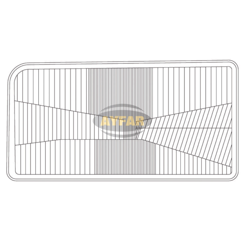 Стъкло за фар,ляво VW Transporter Т4 1990-2002