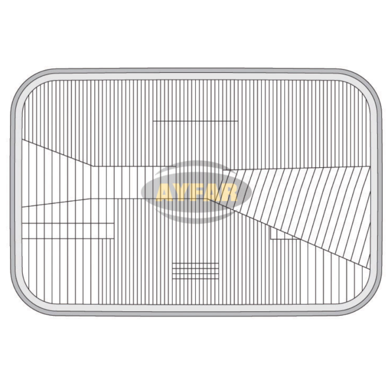 Стъкло за фар Volvo FH-FM 12-16 1993-2001