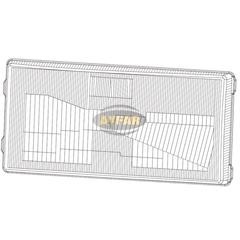 Стъкло за фар,ляво Iveco Eurocargo 1991-2002