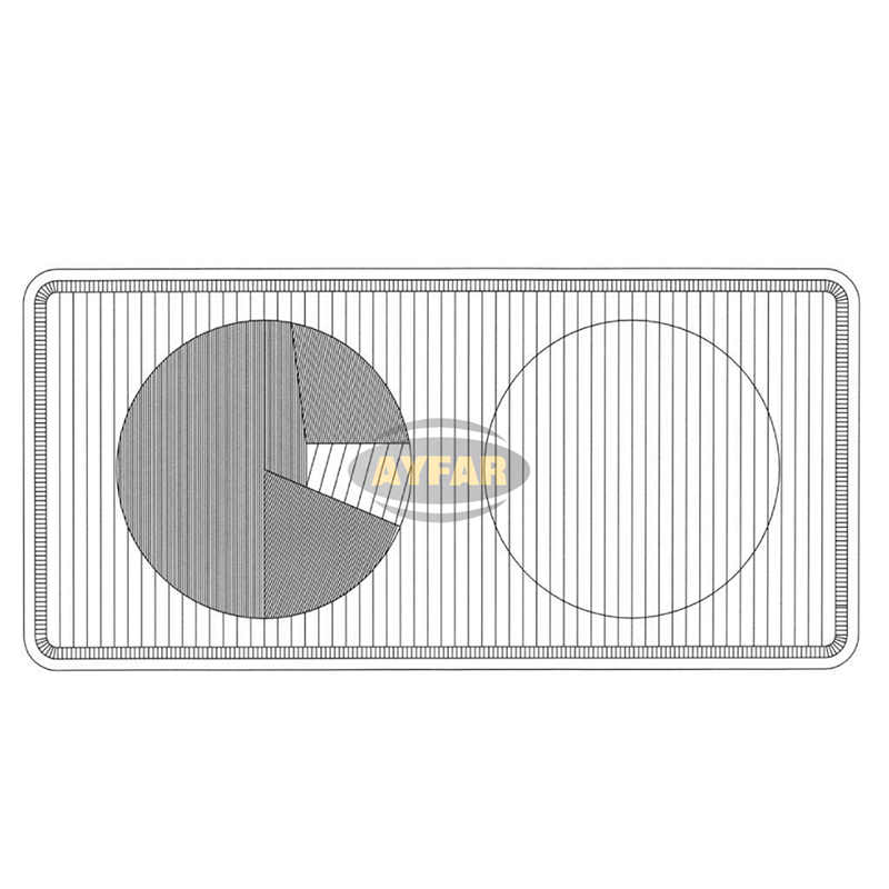 Стъкло за фар,ляво за MAN F2000 1994