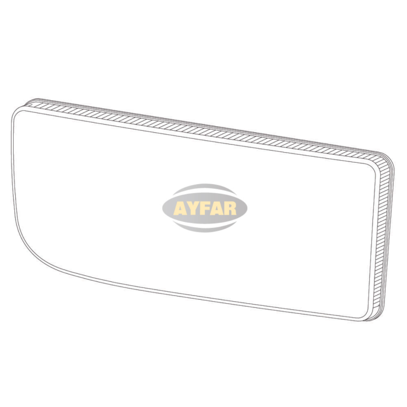 Стъкло за фар,ляво за Mercedes Axor MP II 1996-2004