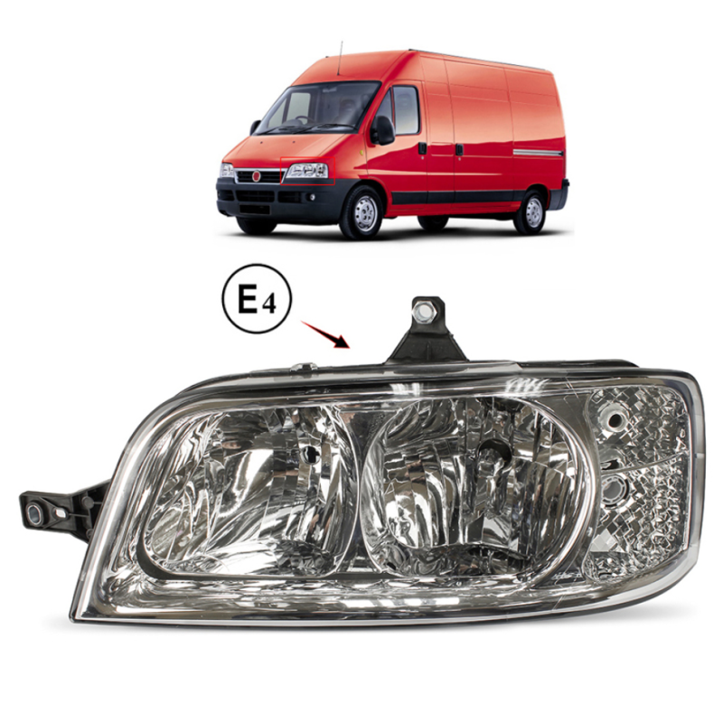 Фар,десен за Fiat Ducato 2001-2006