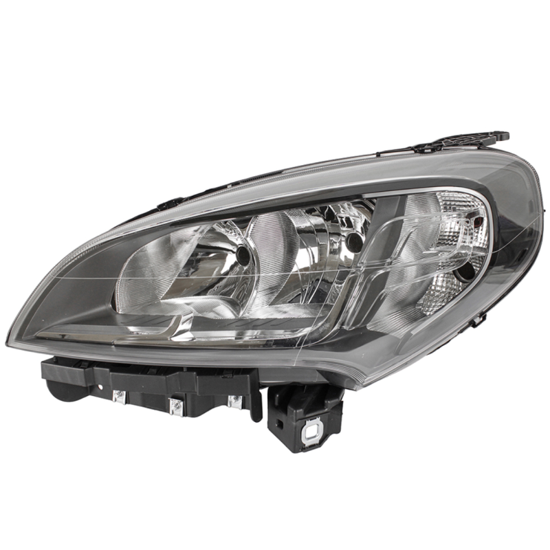 Фар,ляв,с мотор и черна рамка за Fiat Doblo 2015-2022