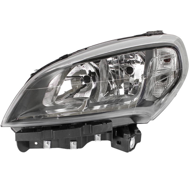 Фар,ляв,с мотор и черна рамка за Fiat Doblo 2015-2022