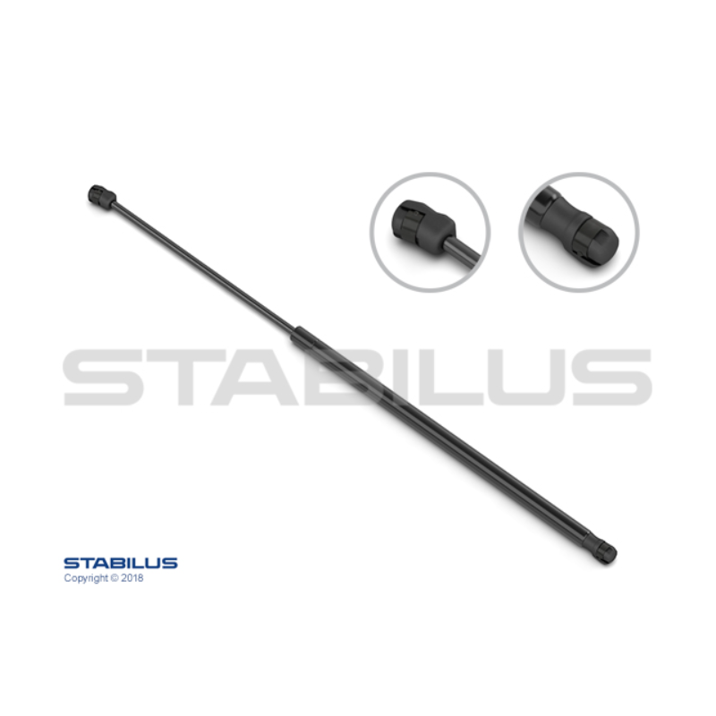 Газов амортисьор за багажник 141250 700мм 670N Citroën Berlingo, Peugeot Partner