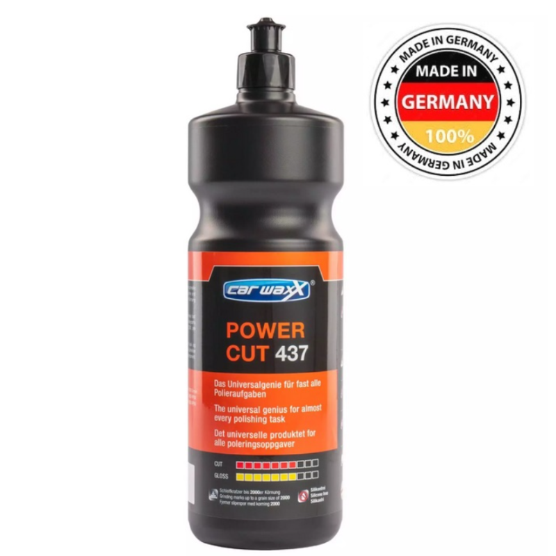Power Cut 437 Полираща паста 1кг Car Waxx 43701