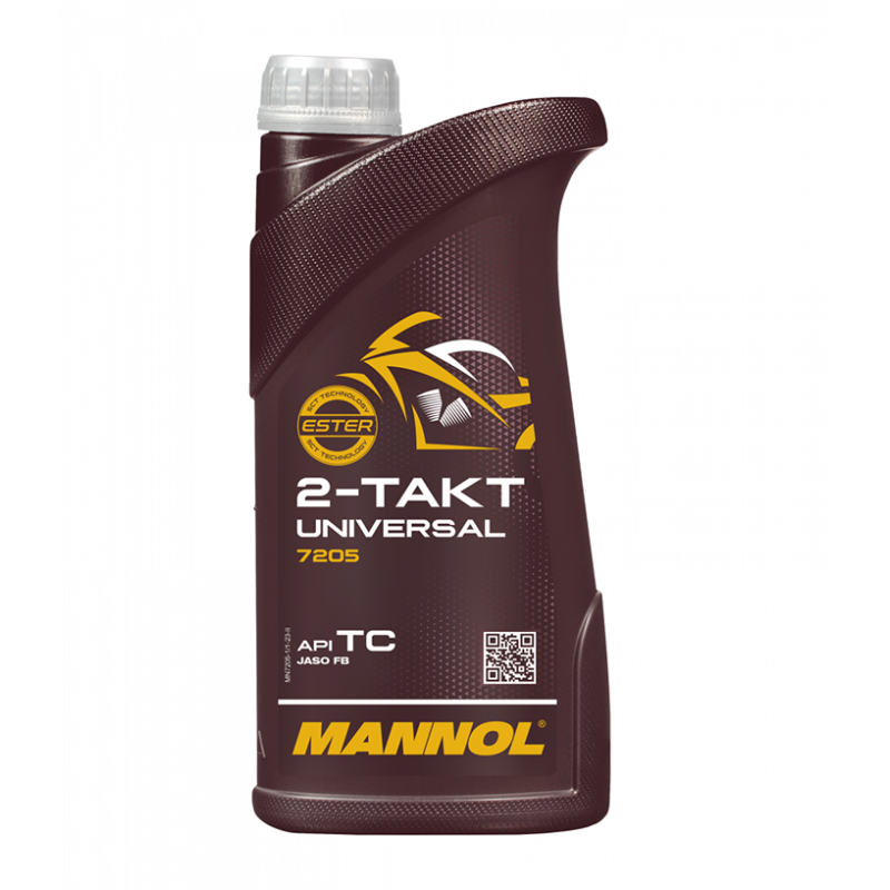 Моторно масло Mannol 7205 2-Takt Universal TC 1л