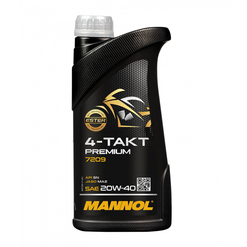 Моторно масло Mannol 7209 4-Takt Premium 20W-40 1л