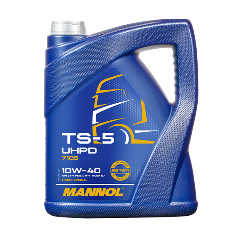Моторно маслоза тежкотоварни автомобили Mannol 7105 TS-5 UHPD 10W-40 5л
