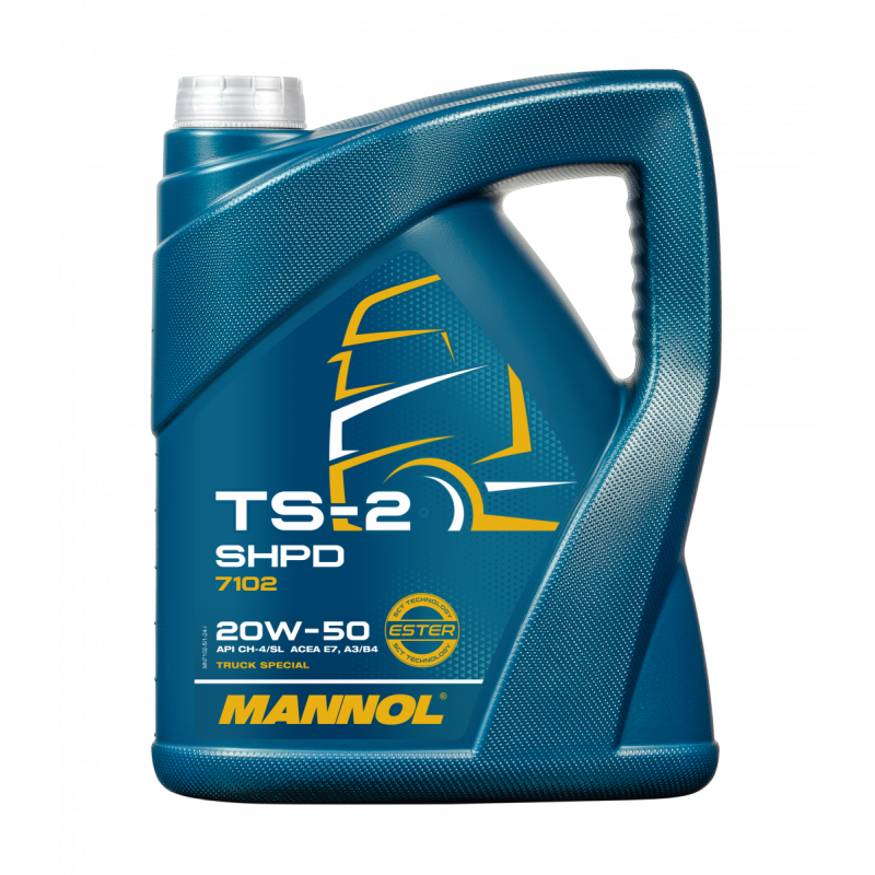 Моторно масло за товарни автомобили Mannol 7102 TS-2 SHPD 20W-50 5л