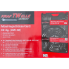 Професионални комбинирани ключове 50бр KraftWelle KW-50