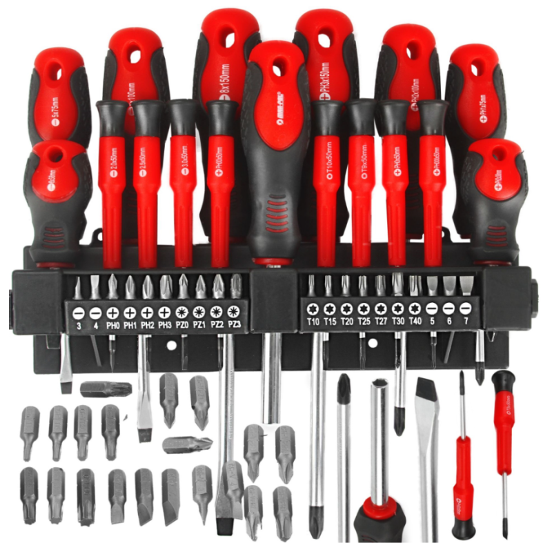 Комплект отвертки и битове 37бр MAR-POL М61009