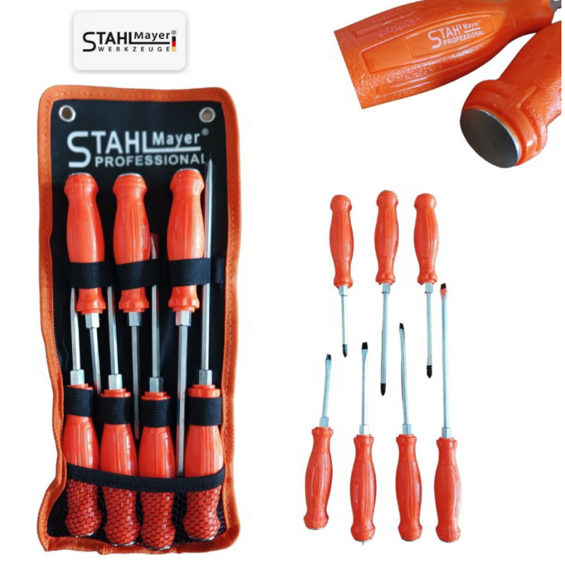Отвертки,ударни 7бр B-26-076 Stahl Mayer