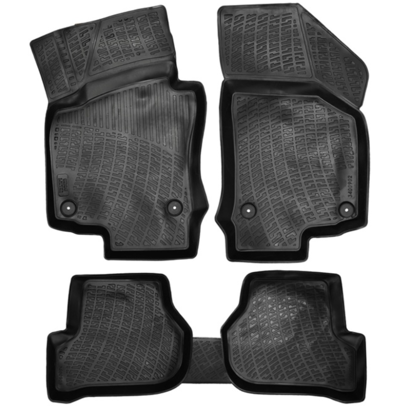 Гумени стелки 3D Rizline 511404 VW Golf 5 2003-2009