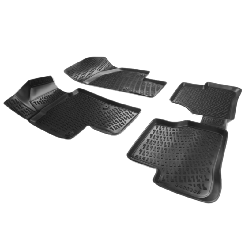 Гумени стелки 3D Rizline 511408 VW Passat B6 2005-2010