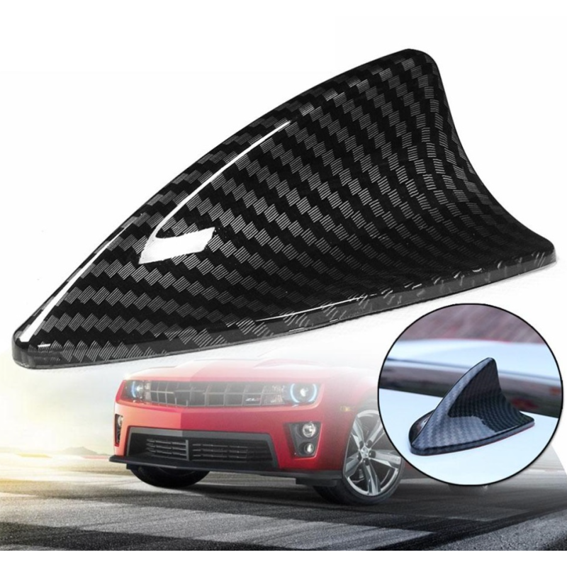 Авто антена тип Акула,карбон A-3543-B