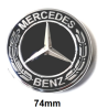Капаче за джанти Mercedes 74мм 1бр 8619