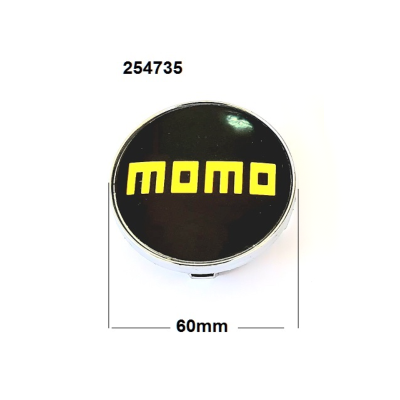 Капаче за джанти,черно Momo 60/55мм 1бр. 0110