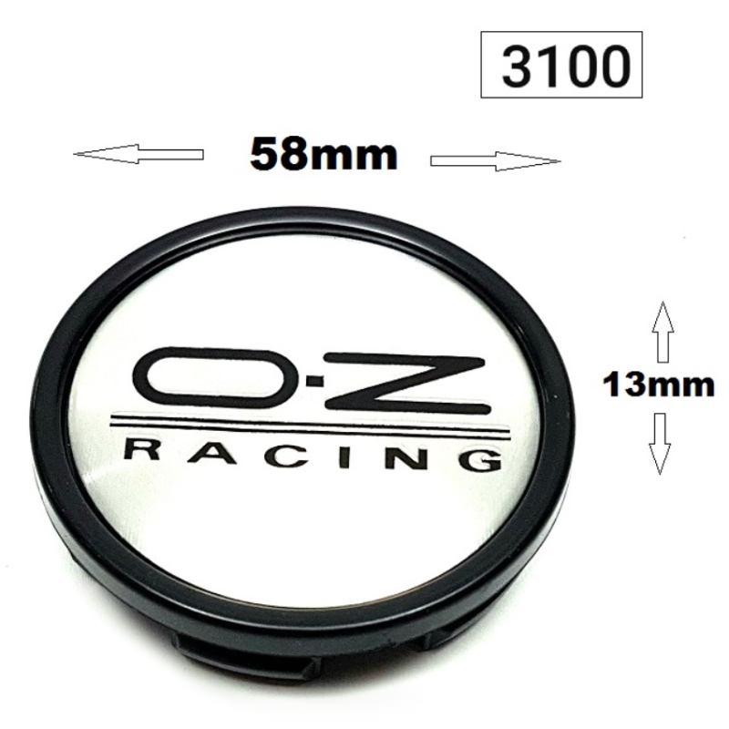 Капаче за джанти OZ 58мм 1бр 3100