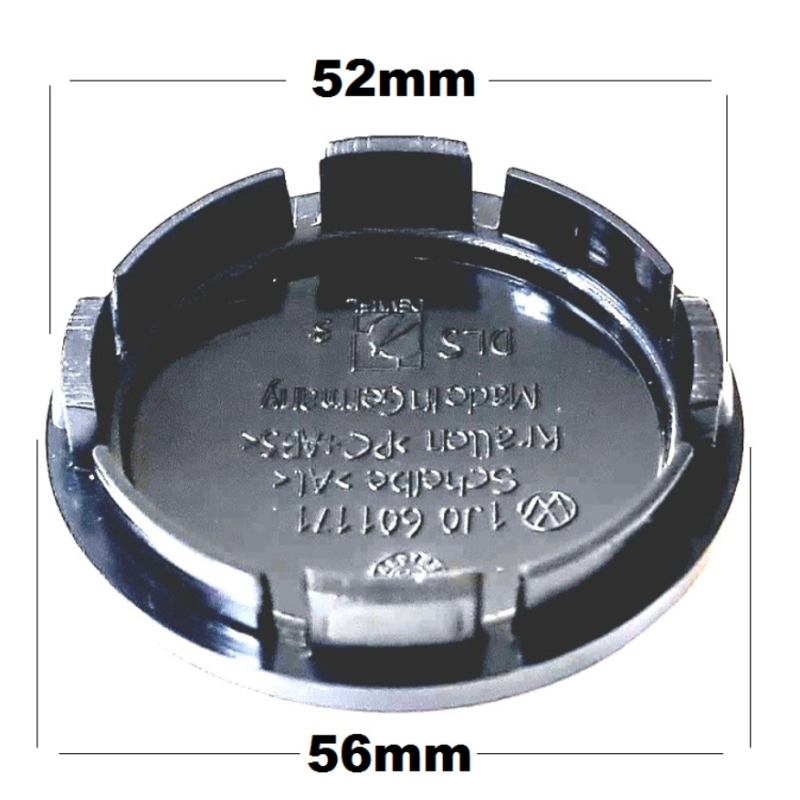 Капаче за джанти VW 56/52мм 1бр. АА-3213-1