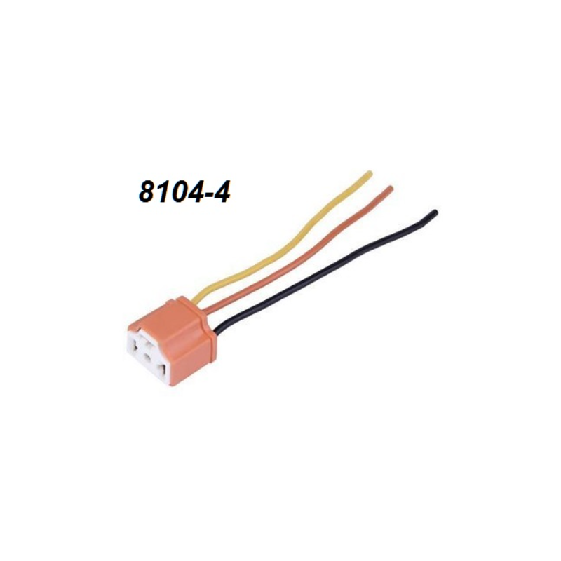 Букса за фар за крушка H4,керамична 8101-4