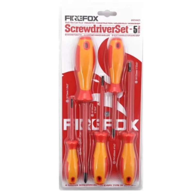 Отвертки с изолзция комплект 5бр 602VDE5