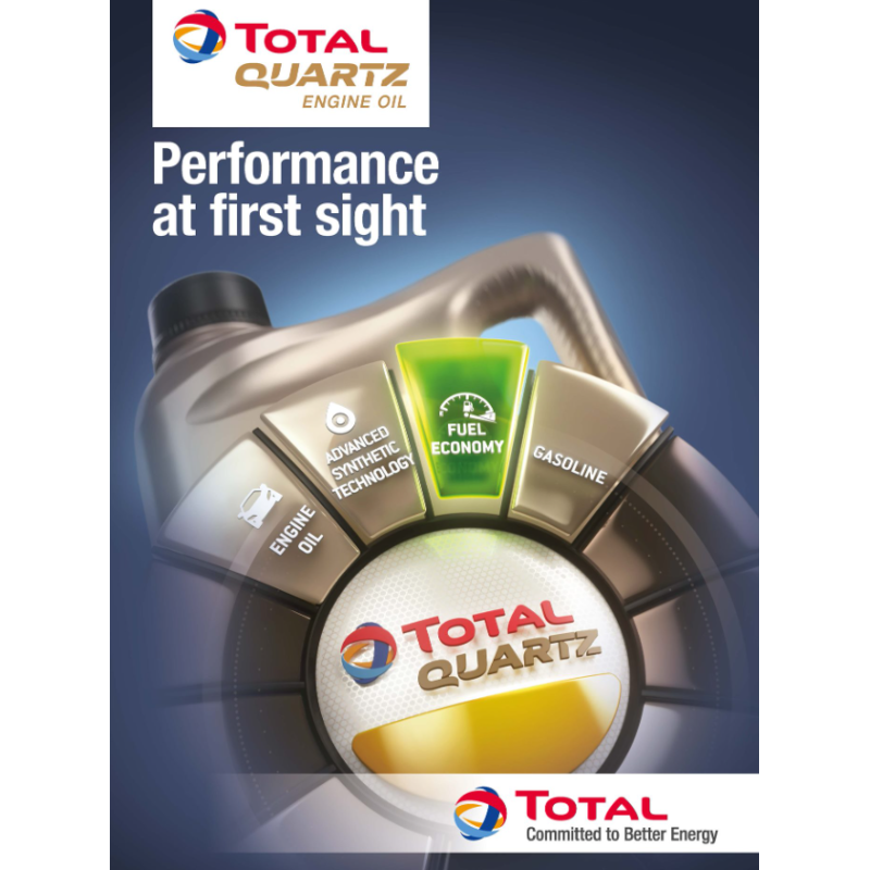 Моторно масло TOTAL 10W40 QUARTZ DIESEL 7000 1л