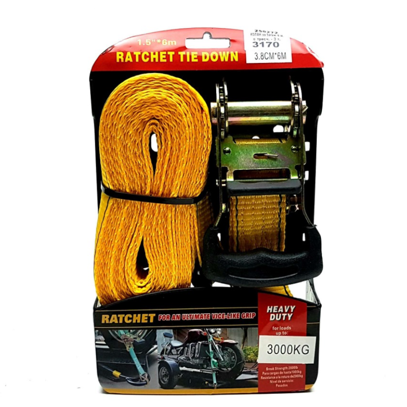 Колан с тресчотка за автовоз 6м, 3т 3170