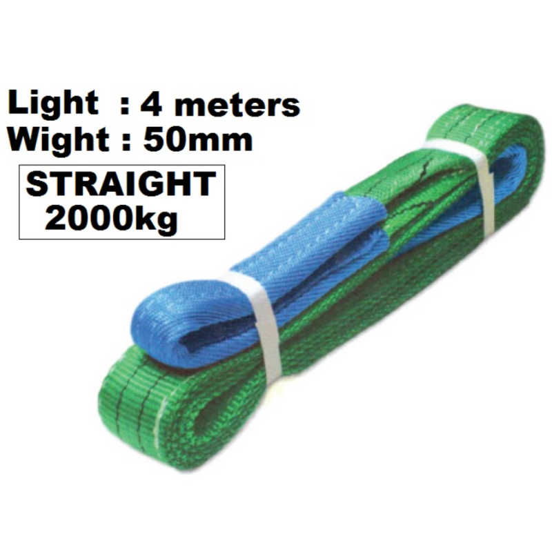 Колан за трупи,зелен 2т , 4м RN116-2