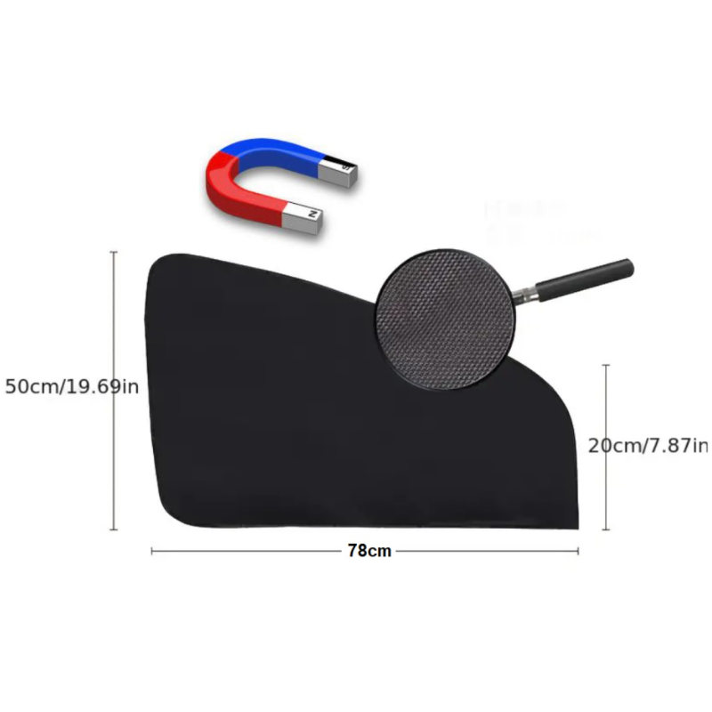 Сенник-щора за странични врати,с магнит 2бр 50х78см