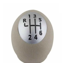 Топка за скоростен лост,бежова за Renault Megane, Scenic, Laguna, Espace 6 скорости