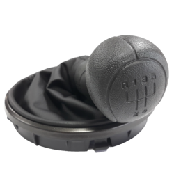 Топка с маншон за скоростен лост Skoda Fabia 2 Черна 5 скорости