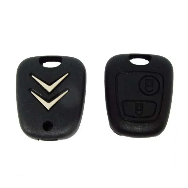 Кутийка за ключ Citroen с 2 бутона /с дупка за винт/