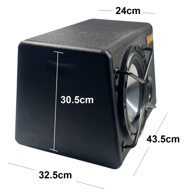 Субуфер за багажник 10" KARLRE 800W 7998