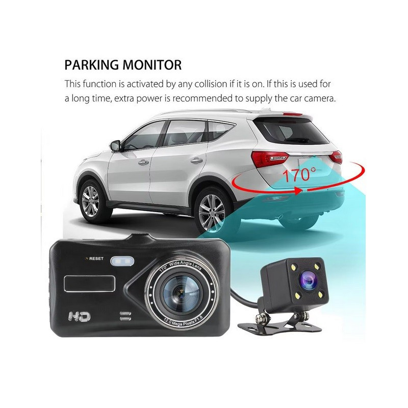 Видеорегистратор с 2 камери Super HD VD8802