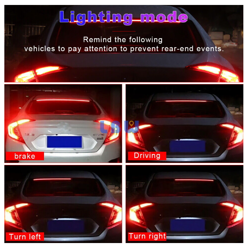 Универсален диоден трети стоп 100см