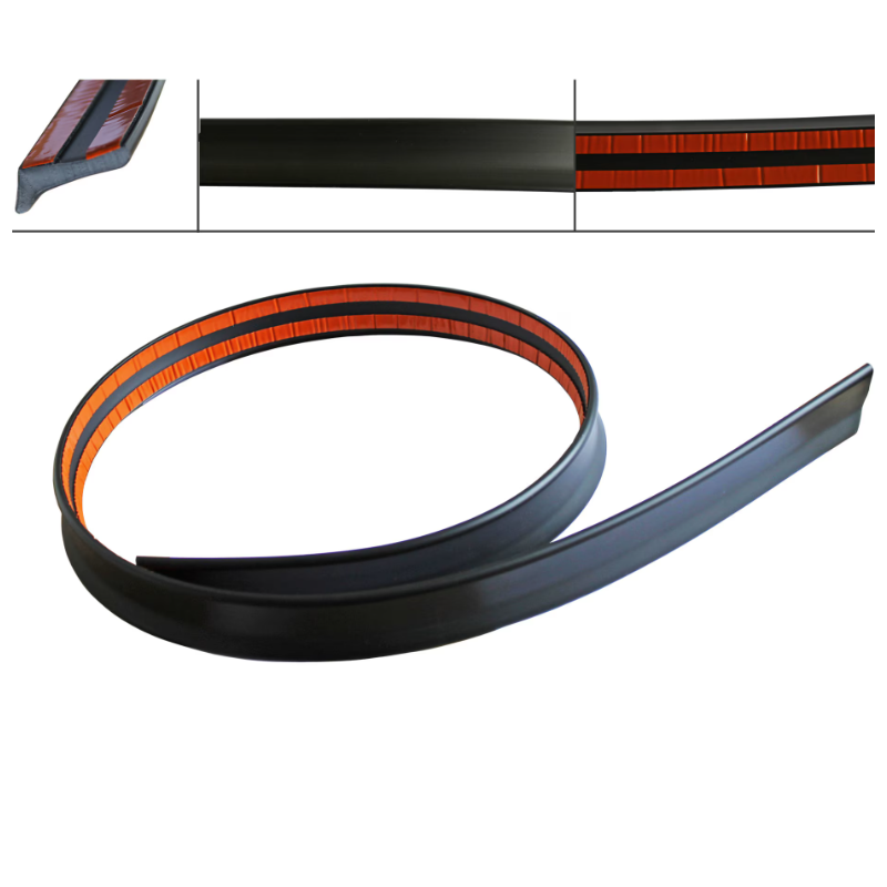 Универсален гумен лип спойлер за багажник, 1,3 м х 3,5 см