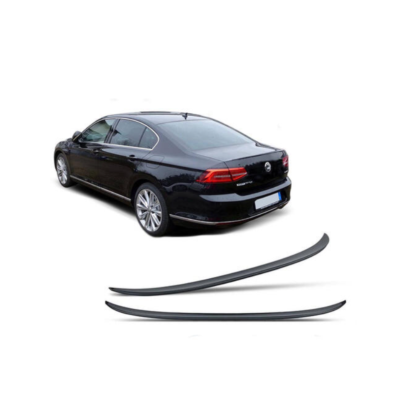 Лип спойлер за багажник Sunplex за VW Passat B8 (15-20) черен цвят