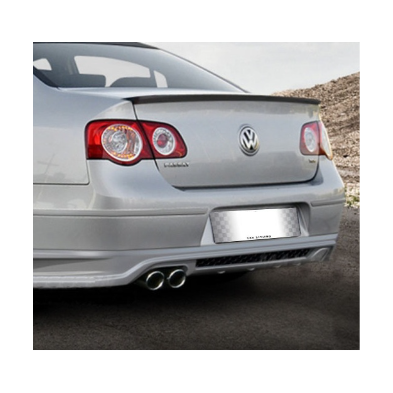 Лип спойлер за багажник Sunplex за VW Passat B6 (06-10) черен цвят