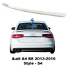 Заден спойлер за багажник за Audi A4-B8 2013-2016