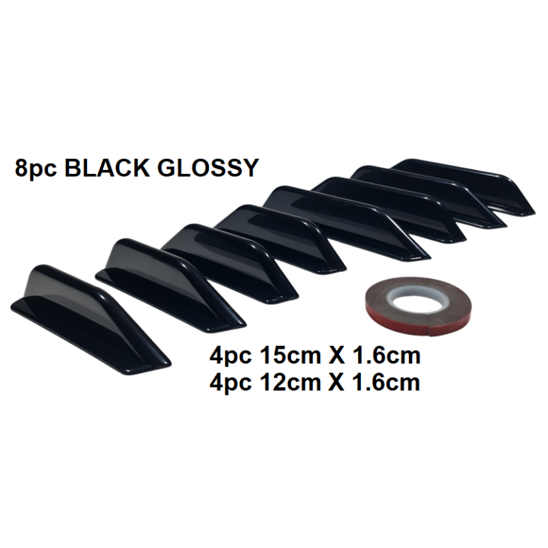 Тунинг декорация Черна 8бр 85516-1