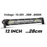 LED бар 28см 90W 12-24V