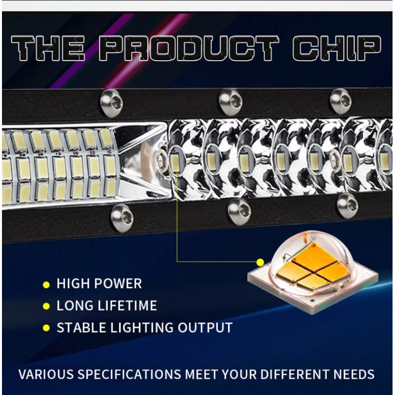 LED бар 28см 90W 12-24V