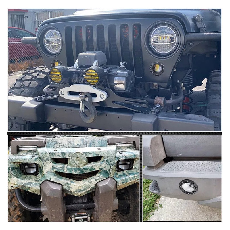 Халоген LED Лупа за вгаждане 12-24V