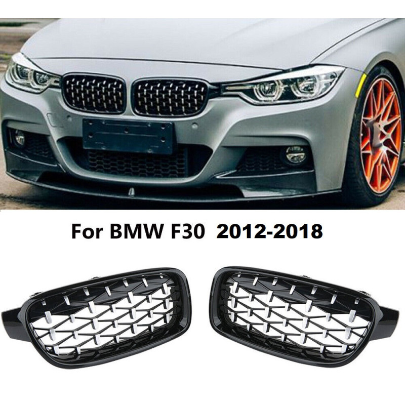 Решетки Бъбреци Diamond к-т за BMW F30 2012-2018
