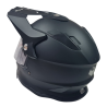Крос каска за мотор Черна, матова XL №326