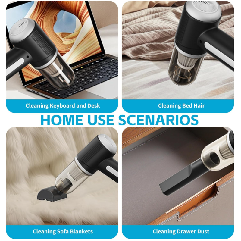 Прахосмукачка за автомобил, Безжична, с Батерия MD-A3