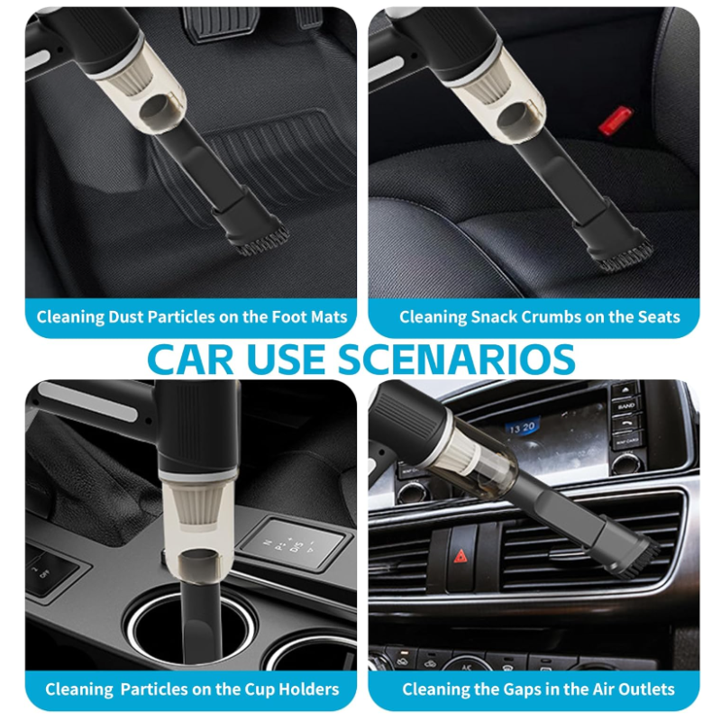 Прахосмукачка за автомобил, Безжична, с Батерия MD-A3