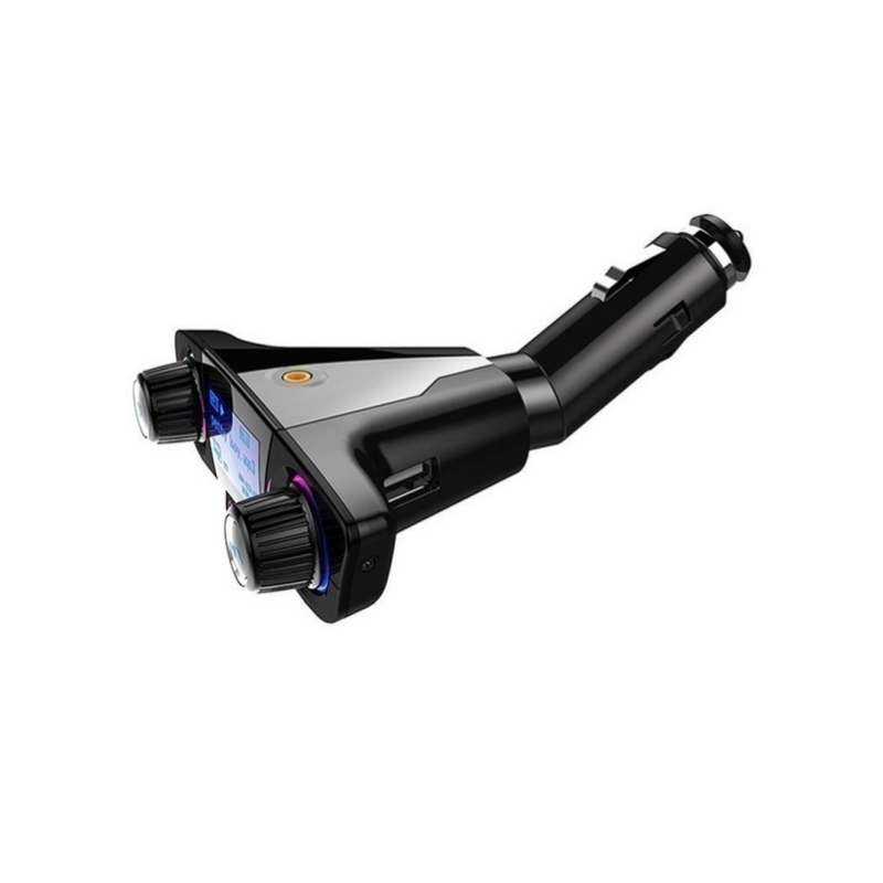 Трансмитер с дисплей, Bluetooth, USB, MP3 и FM за автомобил