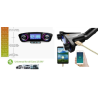 Трансмитер с дисплей, Bluetooth, USB, MP3 и FM за автомобил